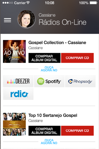 Cassiane - Oficial screenshot 4