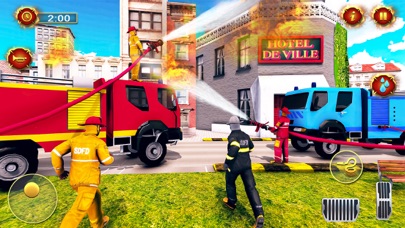 Fire Truck Department Games 3D Screenshot