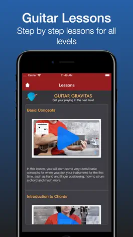 Game screenshot Guitar Gravitas: Chords Scales apk