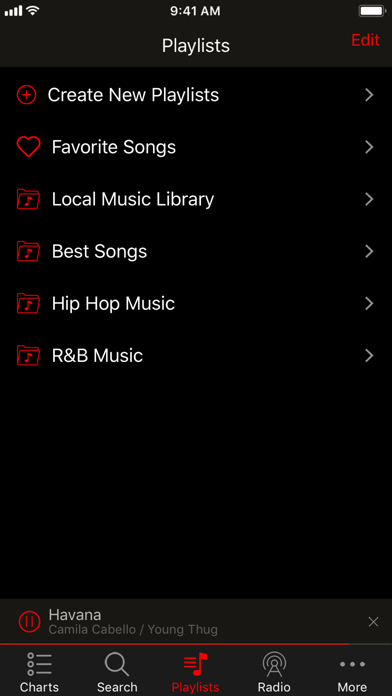 Screenshot #3 pour Music Radio Player