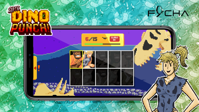 Dino Punch: Speed tapping game Screenshot