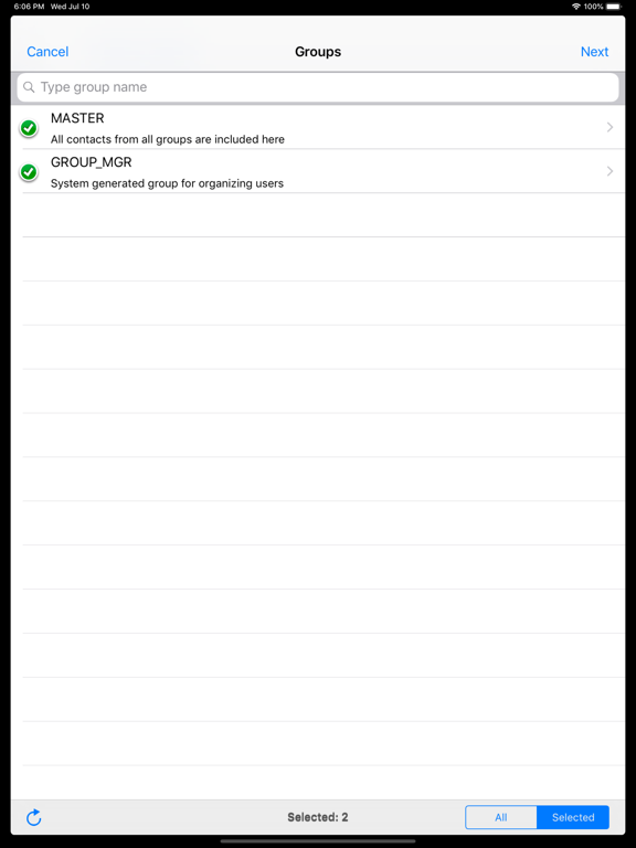 Screenshot #6 pour Send Word Now