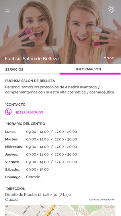 Fuchsia Salón de Belleza