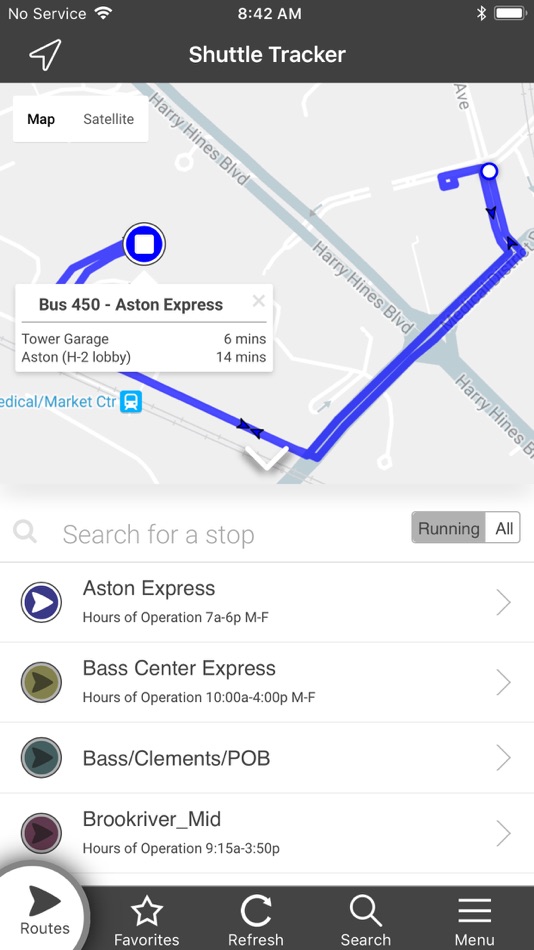 #2. UTSW Shuttle (iOS) 由: Ride Systems