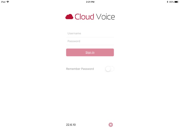 GCI Cloud Voice iPad