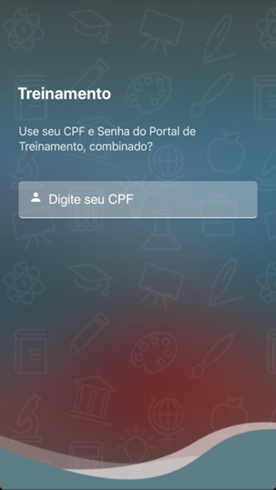 Treinamento Online Screenshot