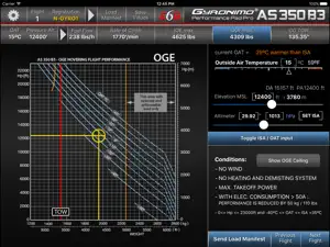 AS350B3 Performance Pad screenshot 3