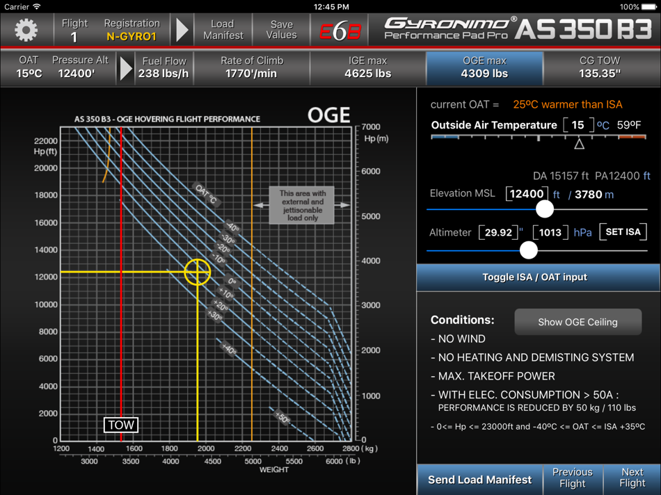 #3. AS350B3 Performance Pad (iOS) By: Gyronimo, LLC