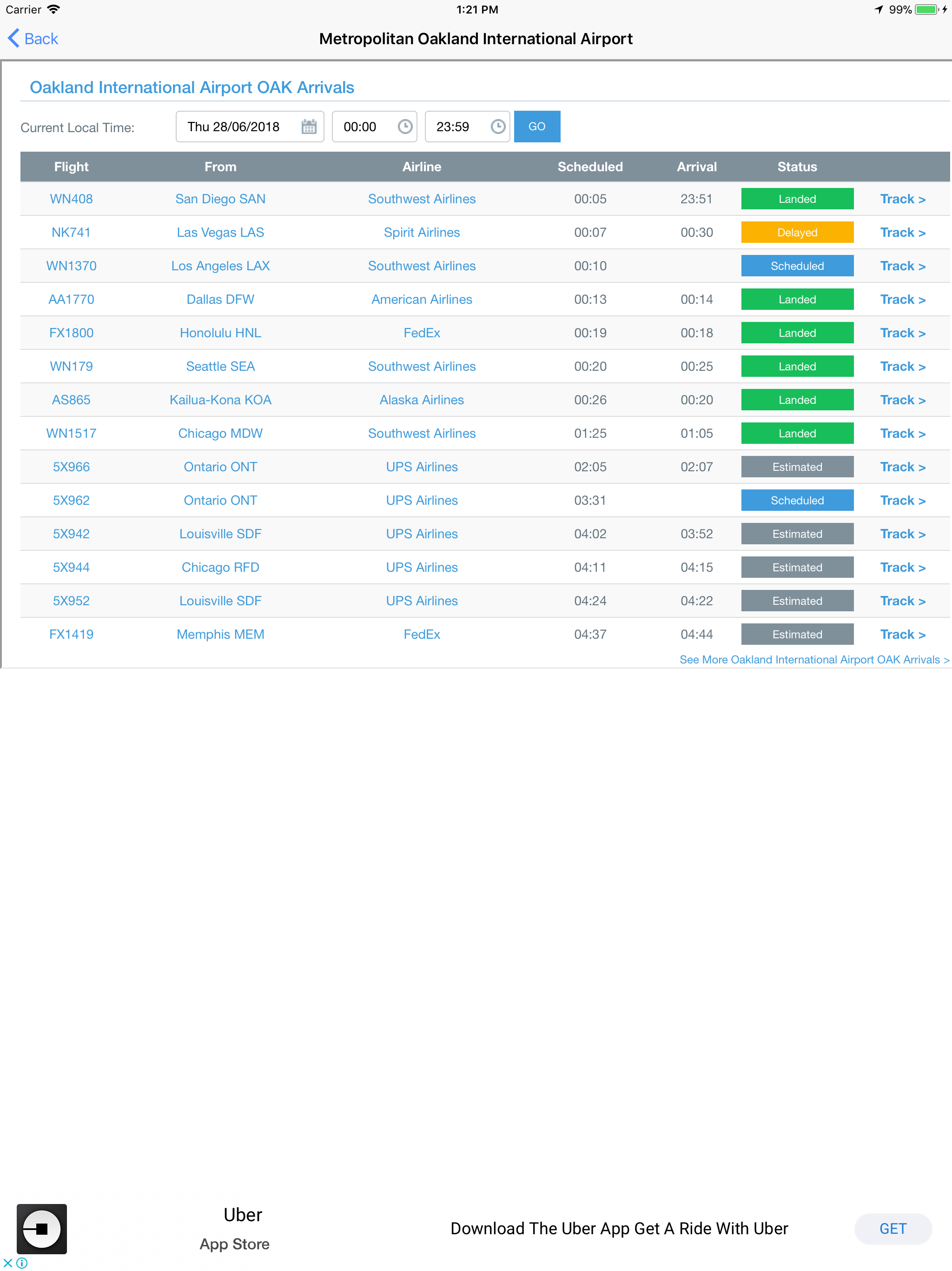 World Airports Schedule screenshot 8