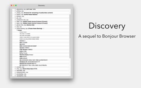 Discovery - DNS-SD Browser screenshot