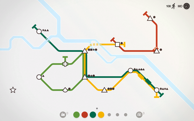 ‎Mini Metro+ Screenshot