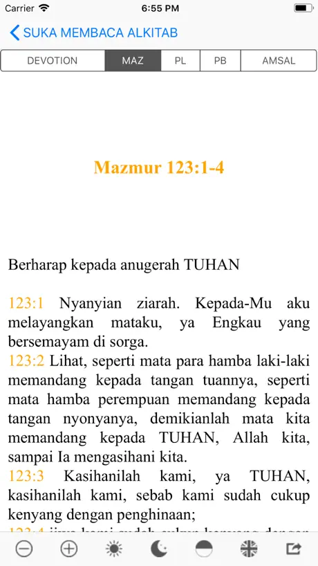 Suka Membaca Alkitab
