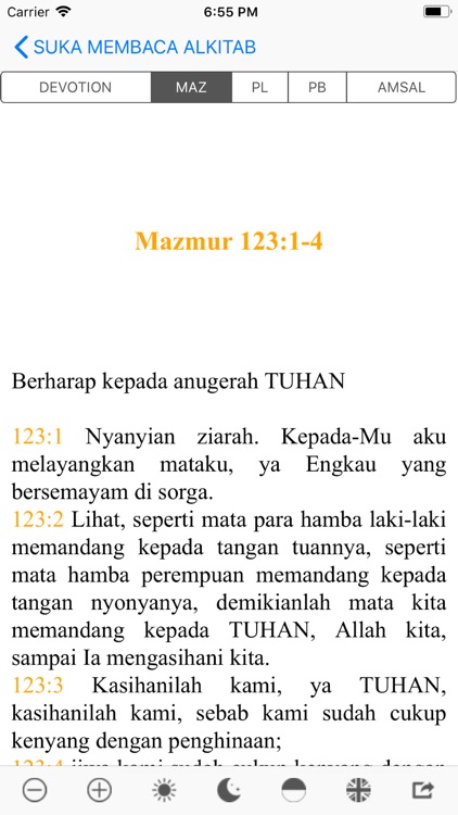 Suka Membaca Alkitab