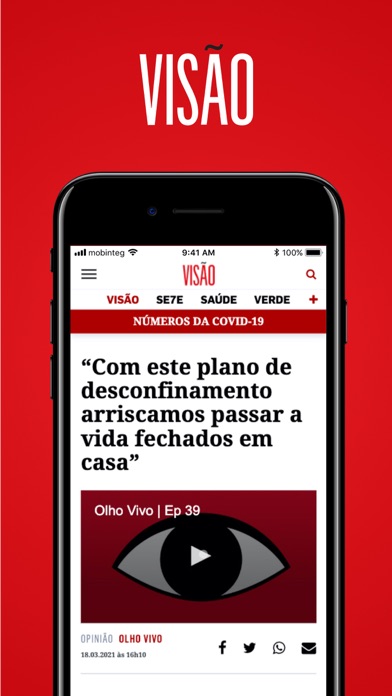 VIS?O Revista Screenshot