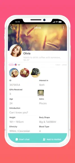 Game screenshot SayHi Chat - Meet New People apk