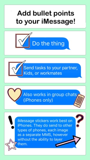 Bullet list iStickers(圖1)-速報App