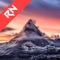 Icon Relax Nature: Snow Mountain