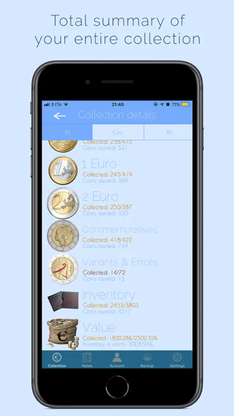 Euro Coins Album Lite