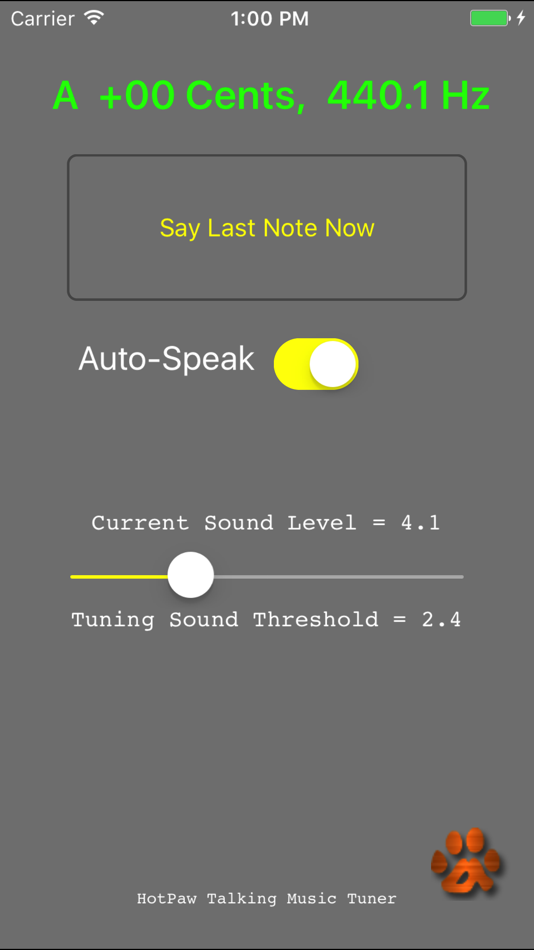 Talking Tuner - 1.4.4 - (iOS)