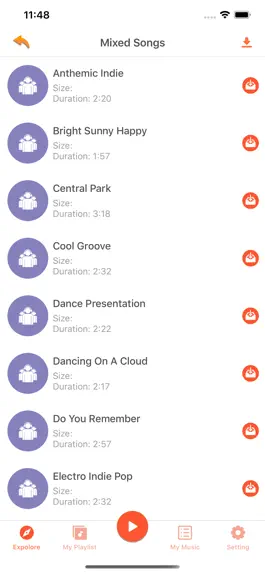 Game screenshot Music Downloader - MP3 Music apk