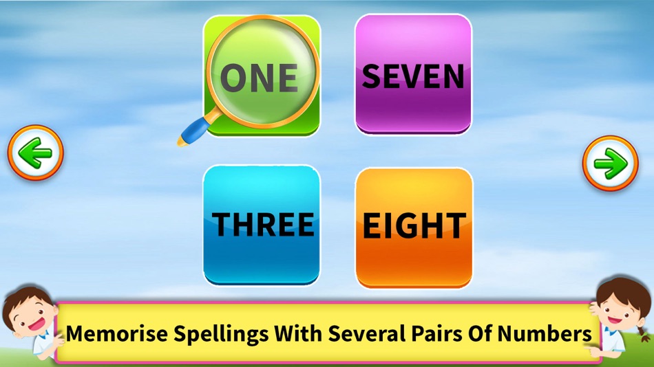 #5. Learn Numbers Spelling 1-100 (iOS) بواسطة: BHADRIK MEHTA
