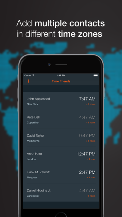 Time Friends -Time Zones Screenshot