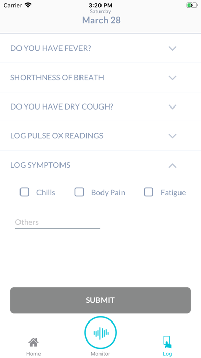 Curie Respiratory Care Screenshot