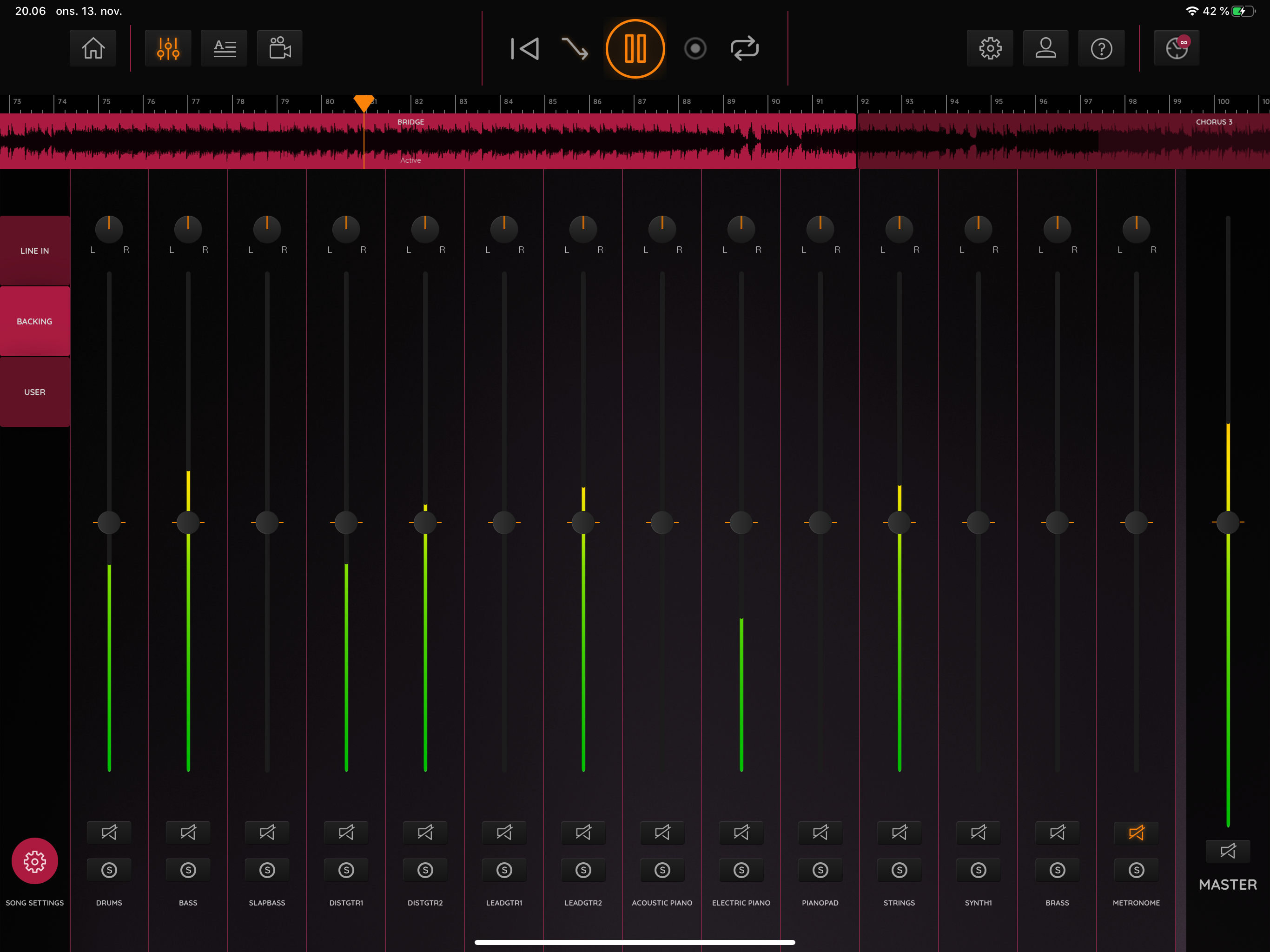 JamFactory - Multitrack Tunes screenshot 12