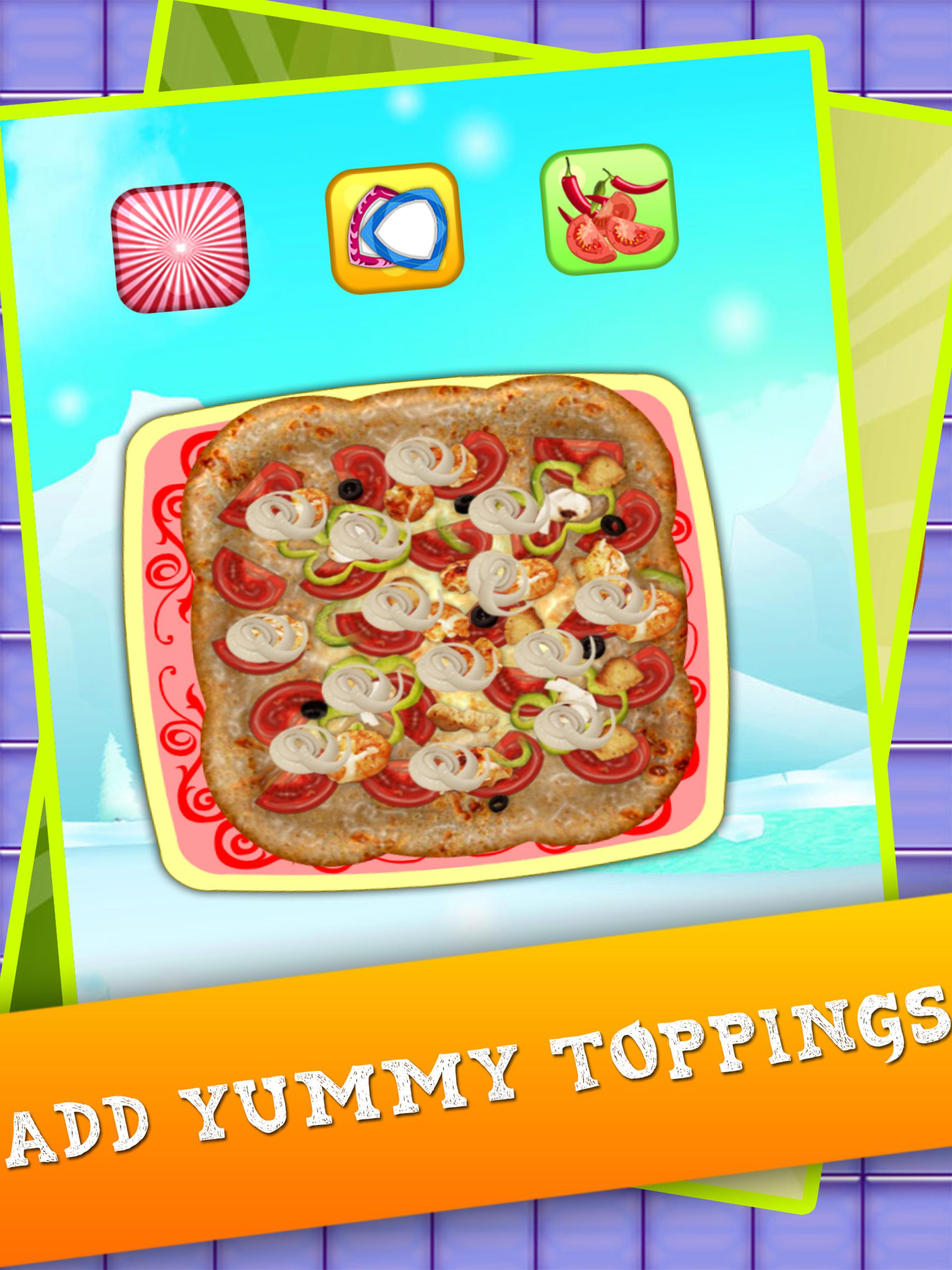 Pizza Maker Food Cooking Game screenshot 6