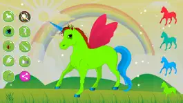 Game screenshot Unicorn Coloring dressup mod apk
