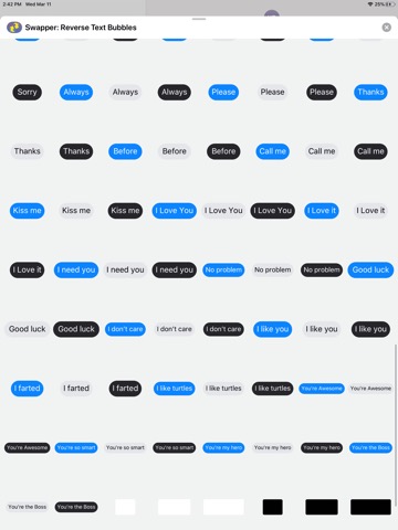 Swapper: Reverse Text Bubblesのおすすめ画像7