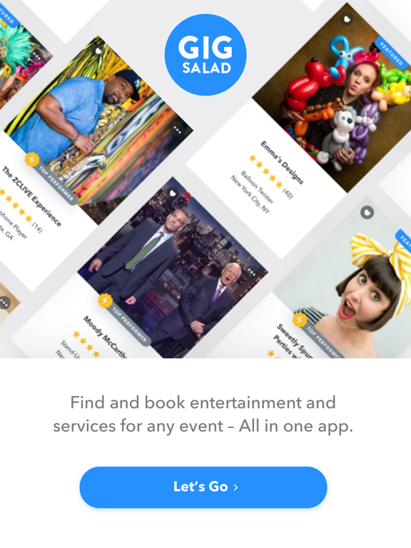 Screenshot #4 pour GigSalad: Hire Entertainers