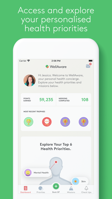 WellAware Screenshot