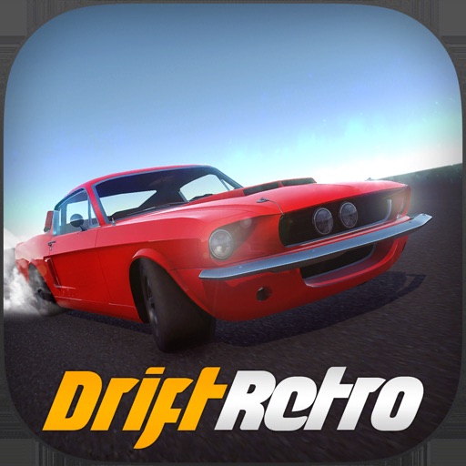 Drift Retro Icon