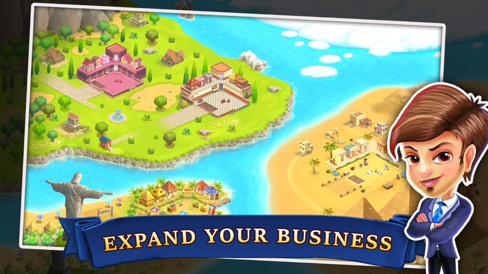 #3. Resort Tycoon-Hotel Simulation (iOS) 由: AppOn