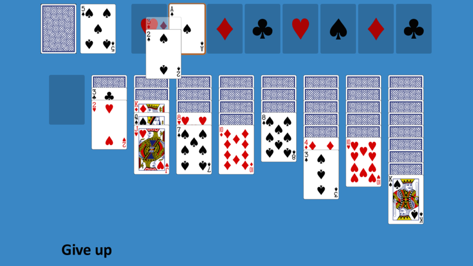 #3. Solitaire Klondike Two Decks (iOS) By: Kevin White