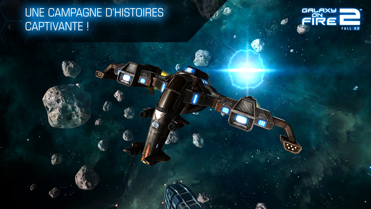 Galaxy on Fire 2™ HD iOS Mod IPA screenshot 6 - iOS game interface