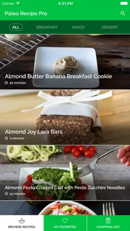 Game screenshot Paleo Recipe Pro mod apk