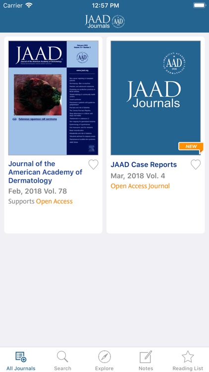 JAAD Journals