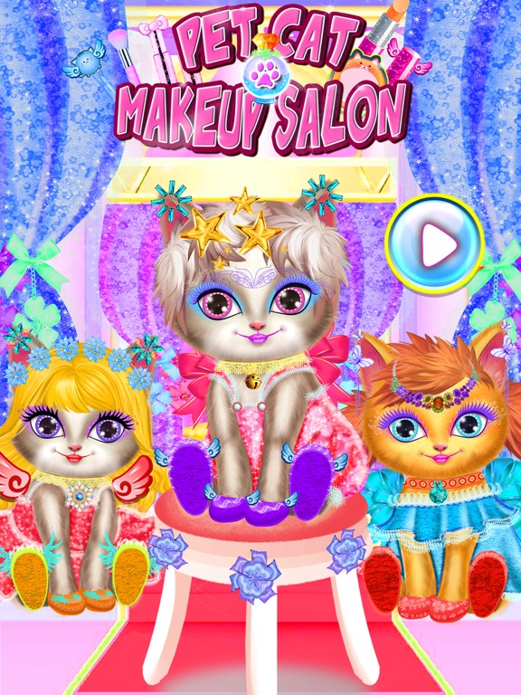 Screenshot #4 pour Pet Cat Makeup Salon-Girl Game