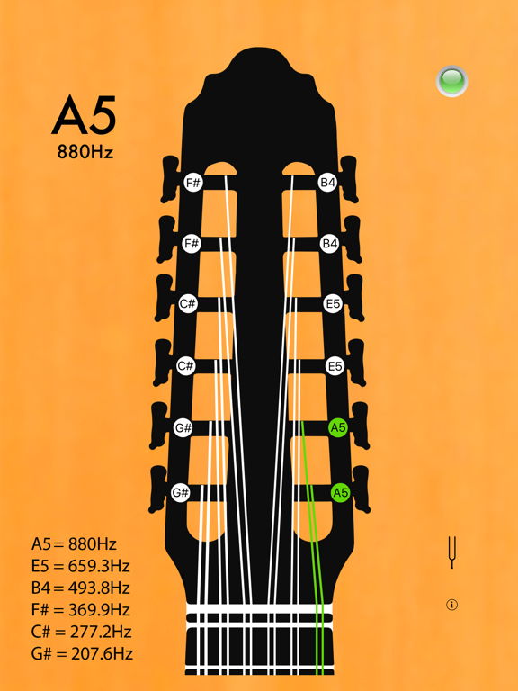Screenshot #1 for Bandurria Tuner Professional