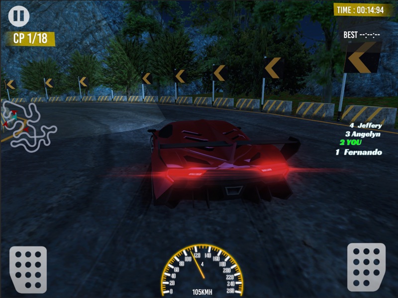 Night Race - Carrera Nocturna screenshot 9