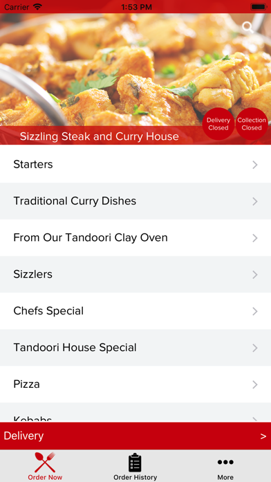 How to cancel & delete Sizzling Steak and Curry House from iphone & ipad 1