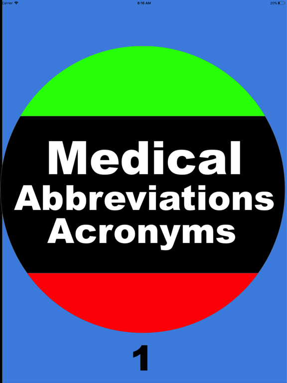 Screenshot #4 pour Medical Abbreviations Acronyms