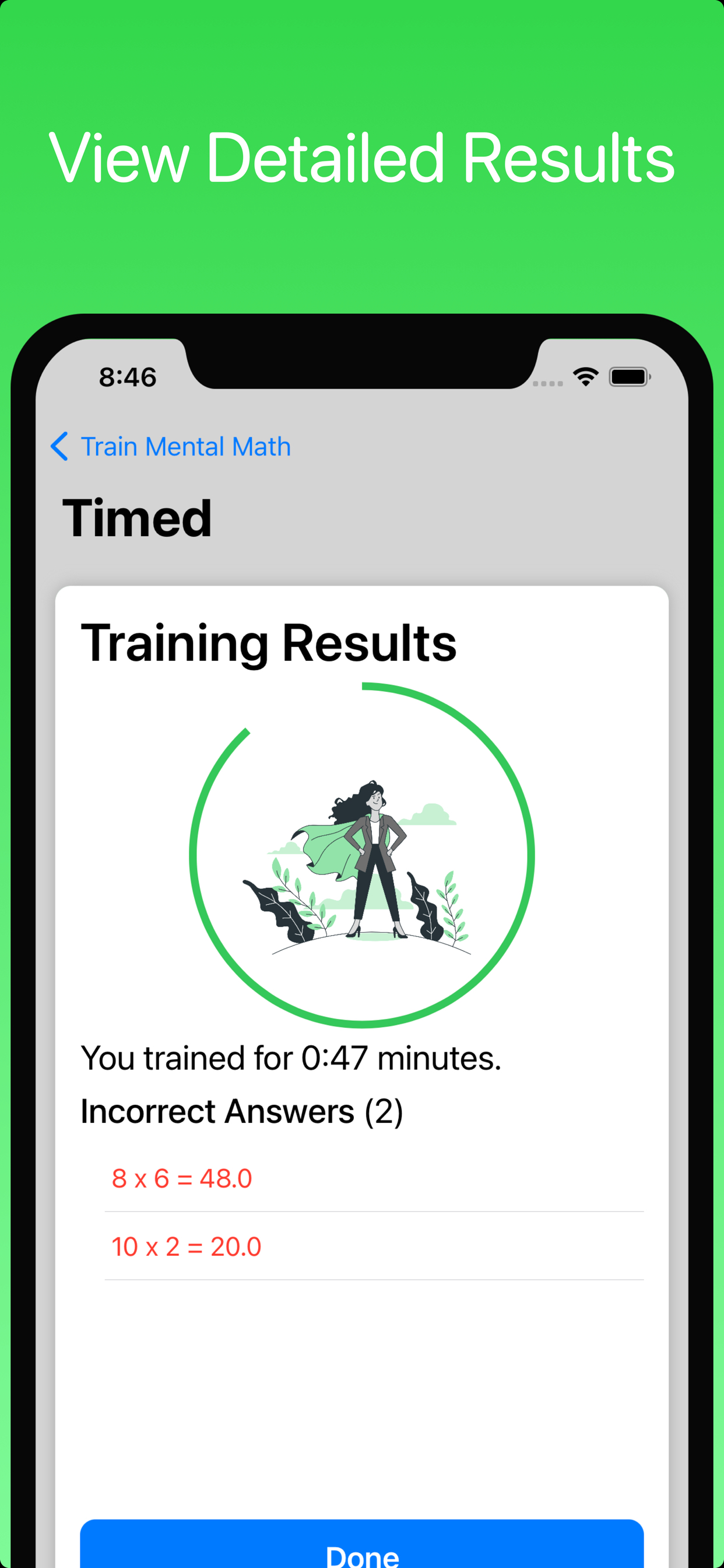 Mental Math Training: 1x1