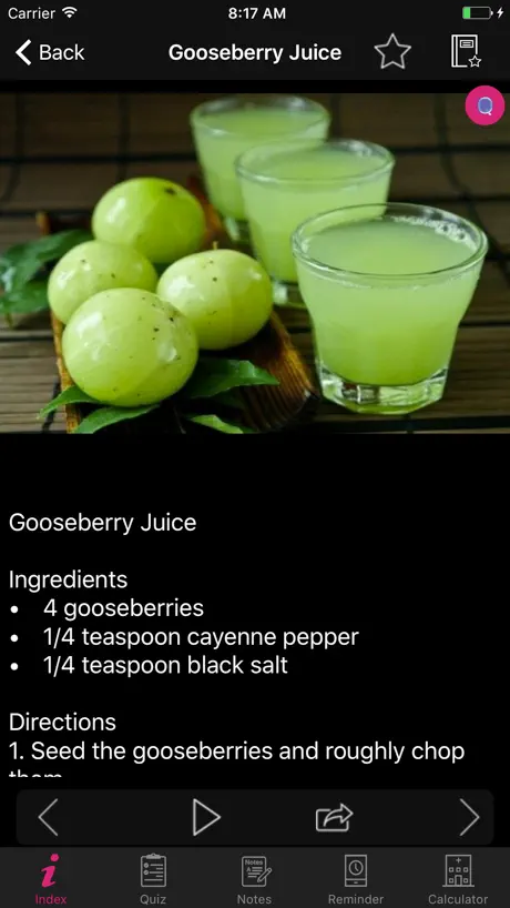 AZ Juice Recipes