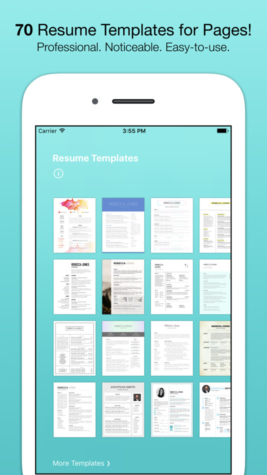 Resume Templates (for Pages) - 1.0.2 - (iOS)