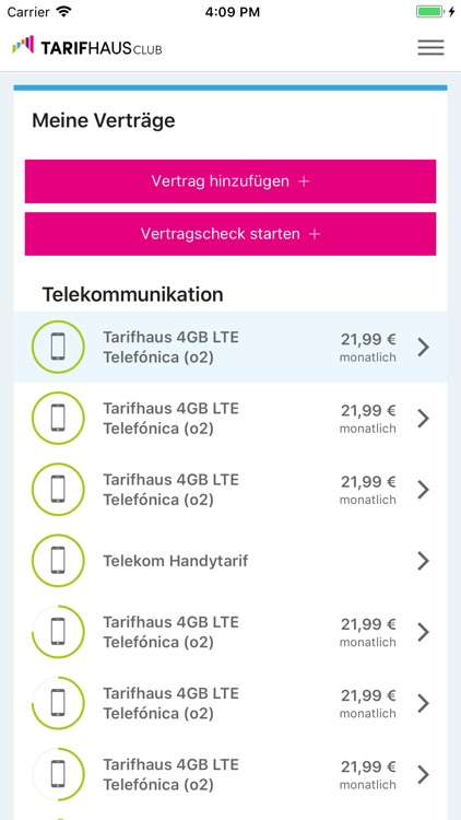 Tarifhaus CLUB