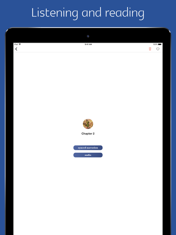 The Pilgrim's Progress - audio iPad screenshot