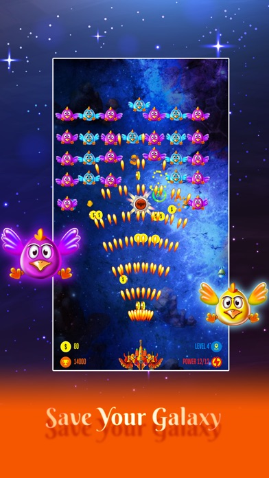 Captain Galaxy: Chicken Attack 1.0 IOS -